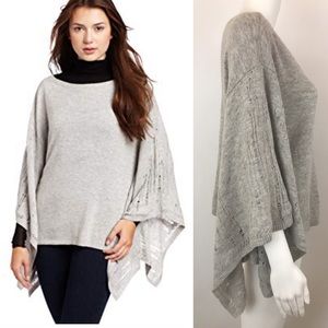 BCBG Maxazria Sweater Hans Batwing Distressed